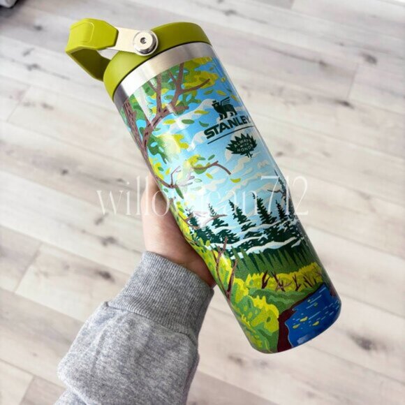 Awh Canopy Creek - Stanley IceFlow Straw Tumbler - 30 fl. oz. Always With Honor - Picture 6 of 11